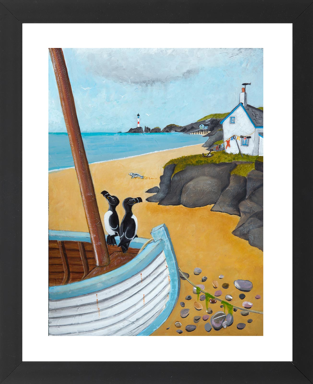 'Beach House' Limited Edition Giclée Art Print