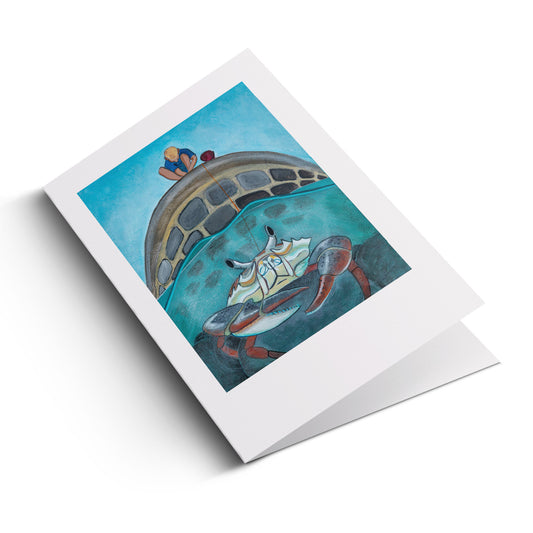 'Crabbin Cruiser' Greeting Cards (Pack of 12)