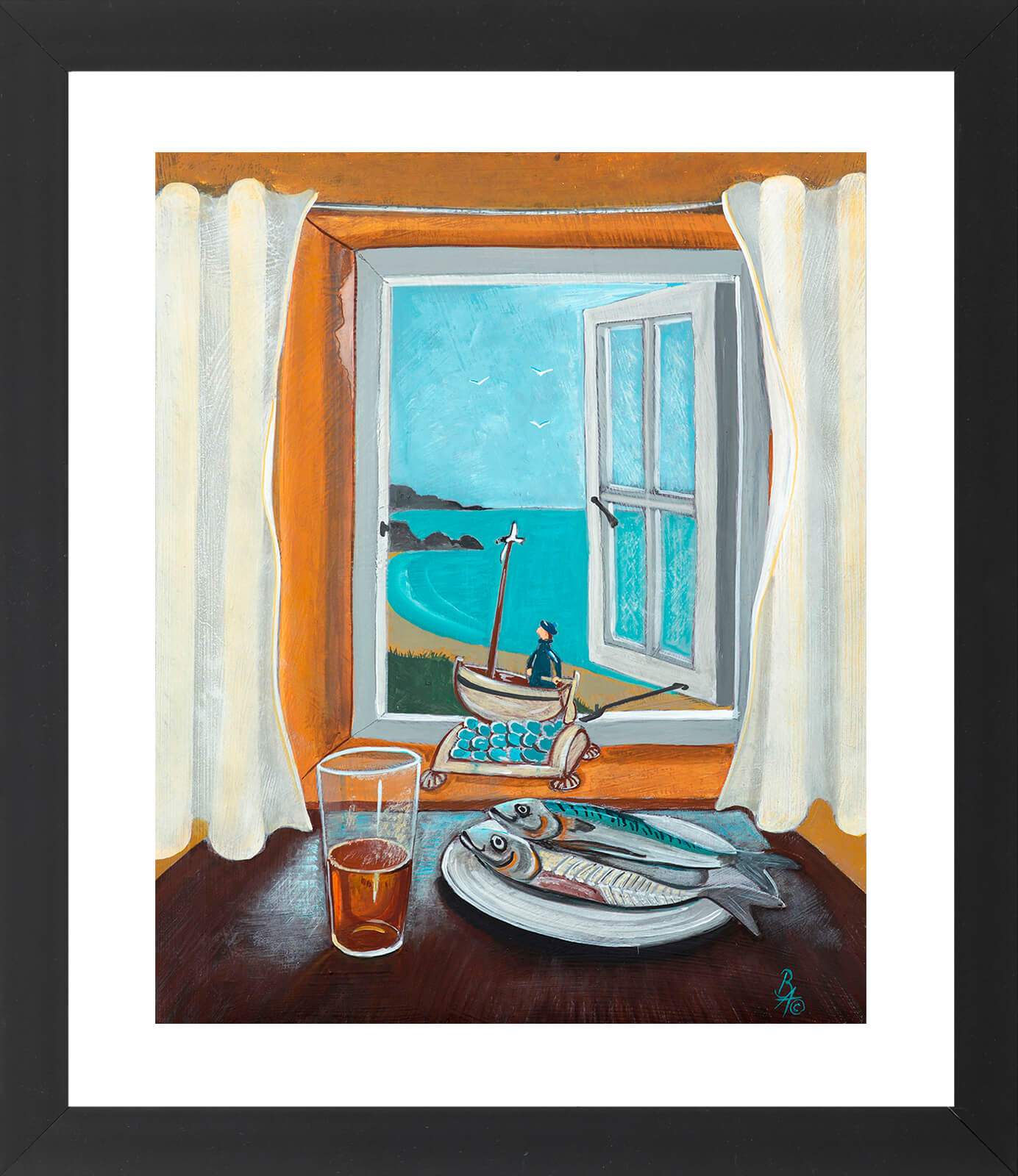 'Fish Supper' Limited Edition Giclée Art Print