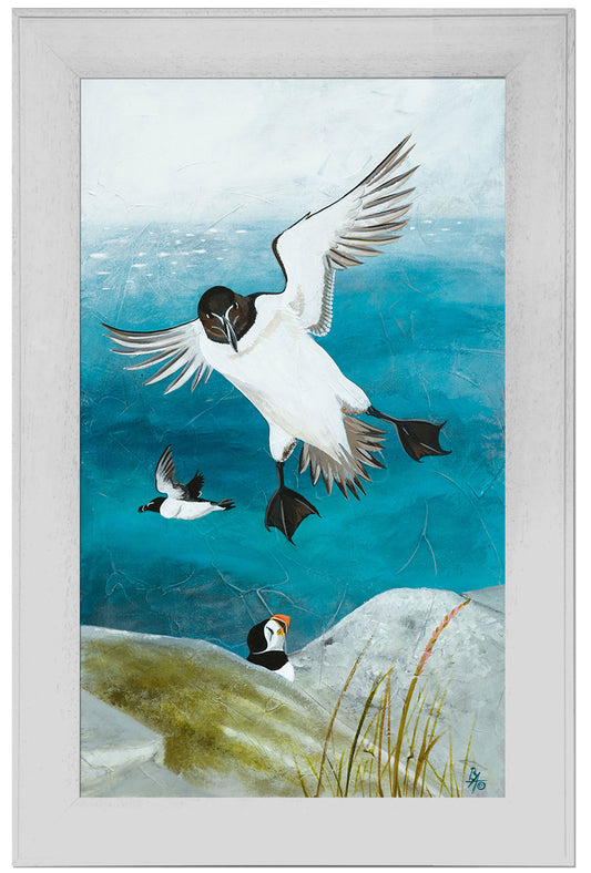 'Razorbill Returns' Original Painting