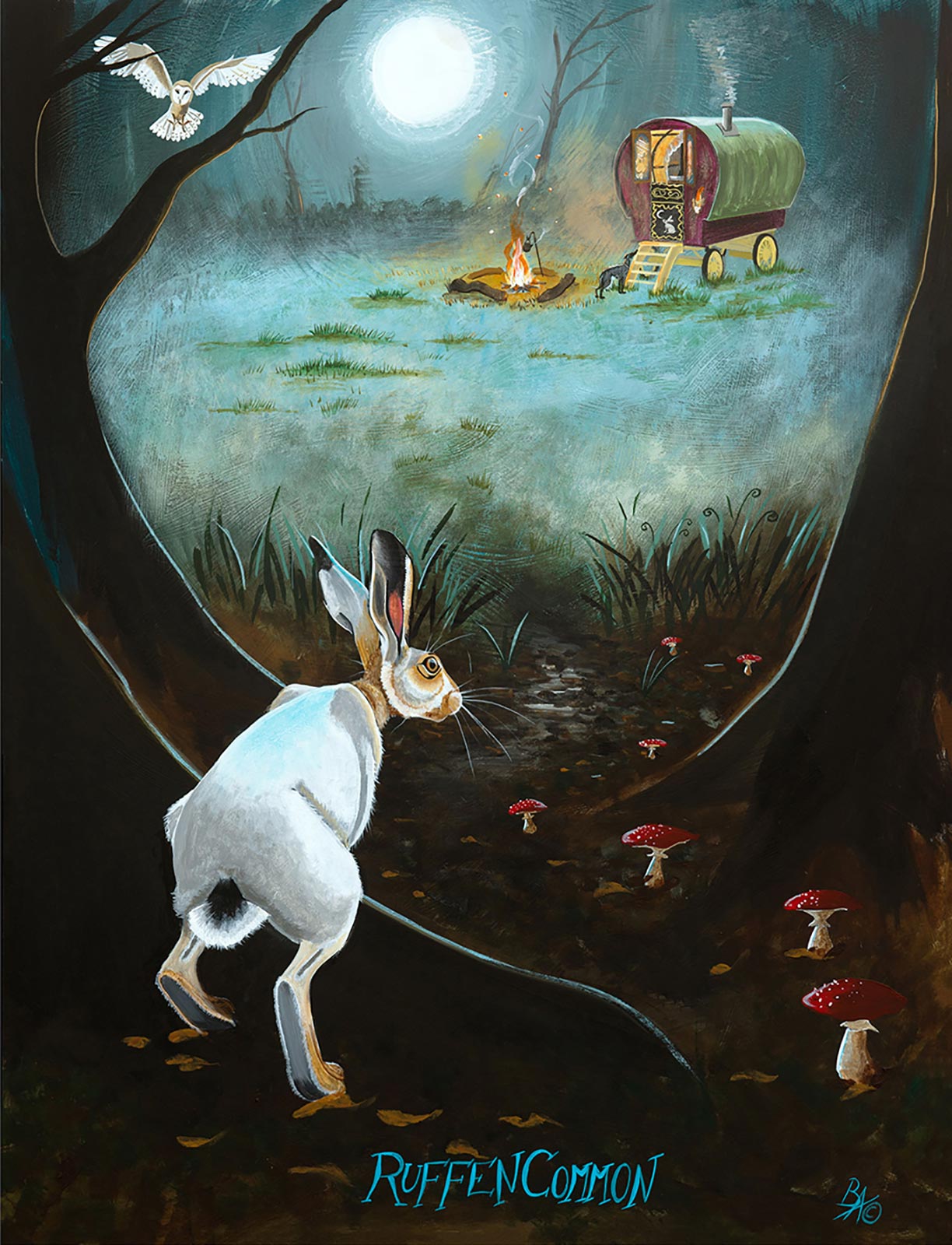 'Ruffen Common' Limited Edition Giclée Art Print