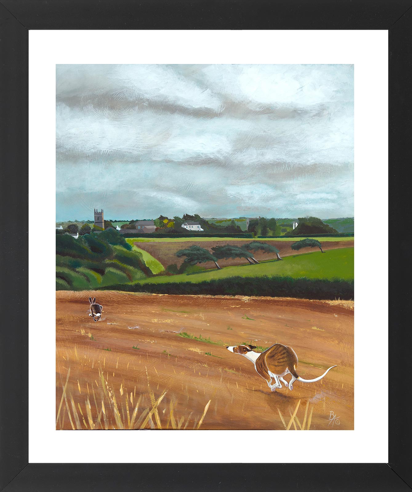 'Village Life' Limited Edition Giclée Art Print